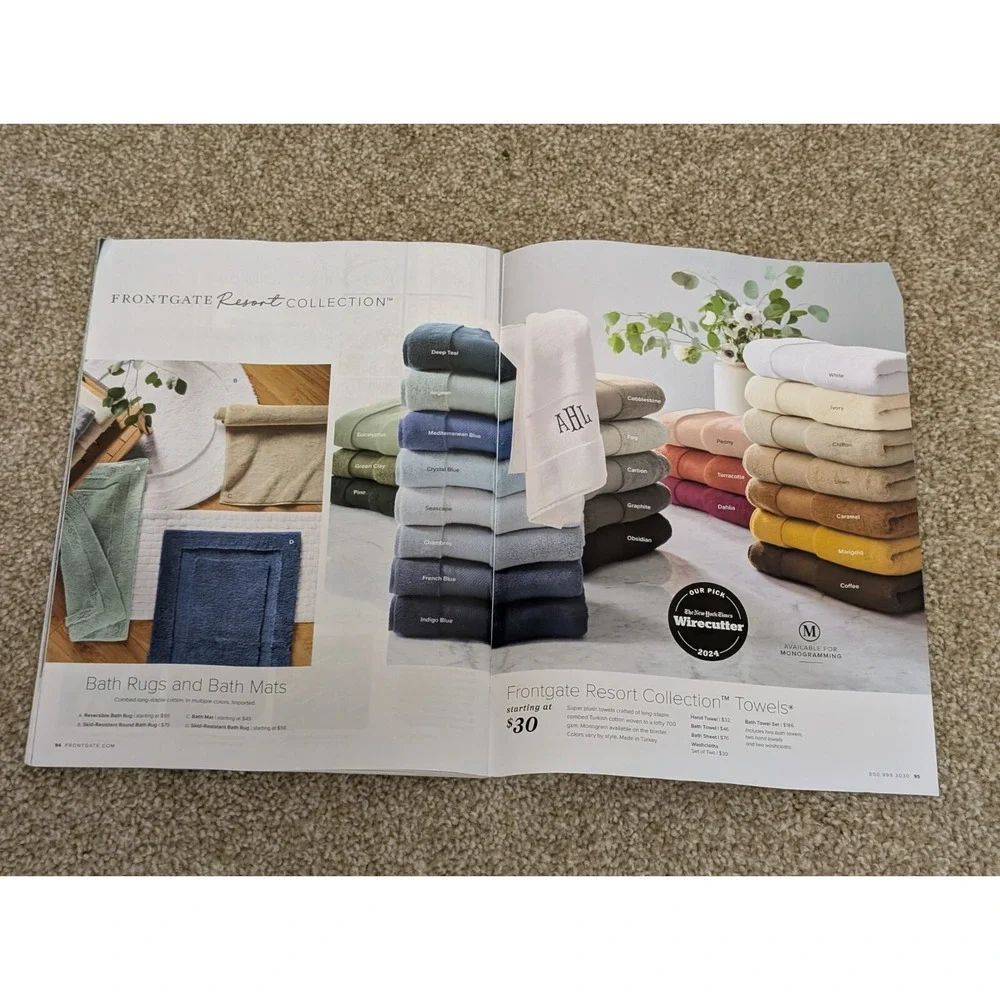 Frontgate Catalog April 2025 Look Book Interior & Outdoor Furniture Decor Design